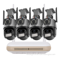 Icsee 4CH 9MP 8X Zoom Wireless Security Camera System